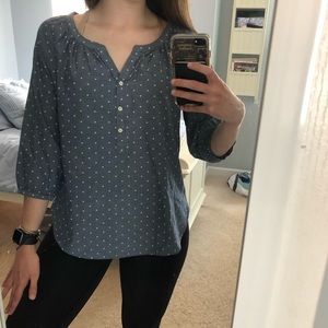 Old Navy Chambray Blouse
